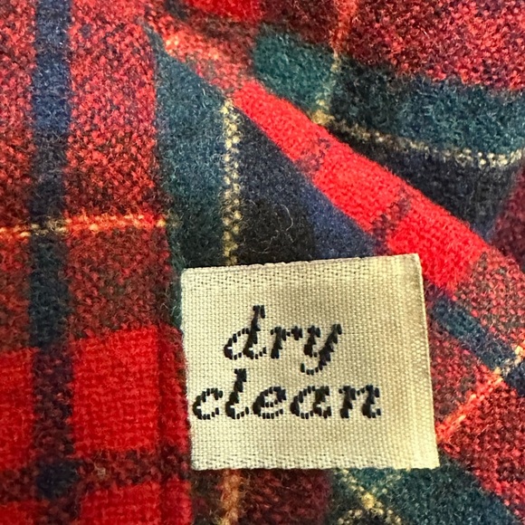 Pendleton VTG 70s Board Shirt Pure Wool Plaid Flannel Medium - Picture 7 of 7